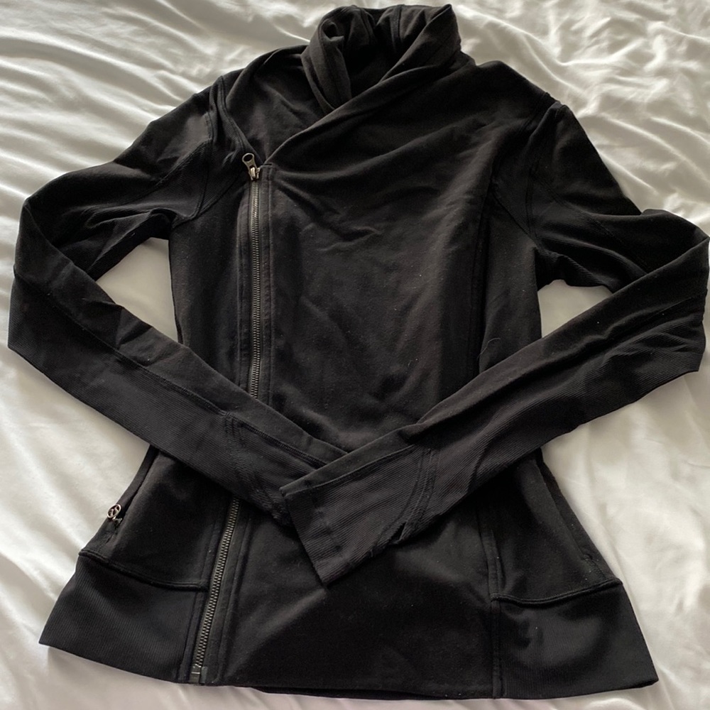 Lululemon Asymmetrical zip up